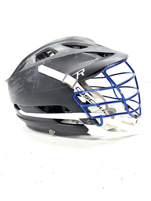 Vist Large View of Product Image Which is Used Cascade R Lacrosse Helmet Black One Size