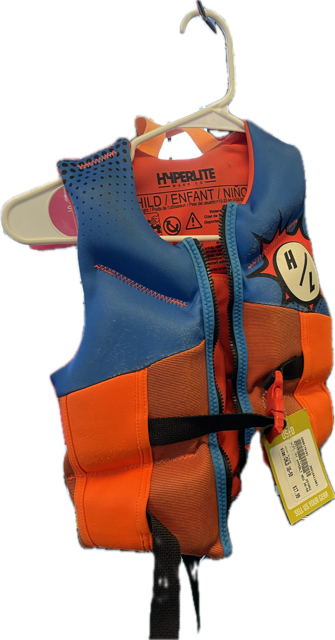 Vist Large View of Product Image Which is Used Child PFD/Lifejacket Orange Child 30-50