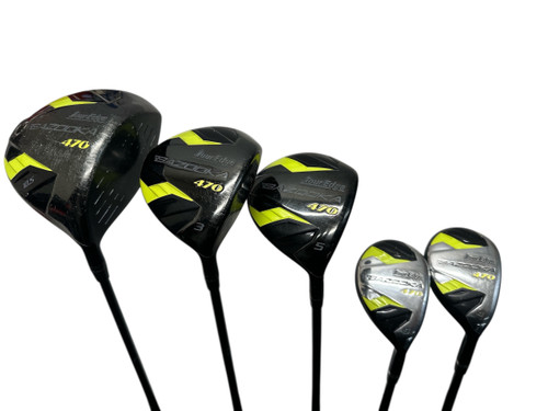 Vist Large View of Product Image Which is Used Tour Edge BAZOOKA 470 Mens Package Set RH Black 12 Piece