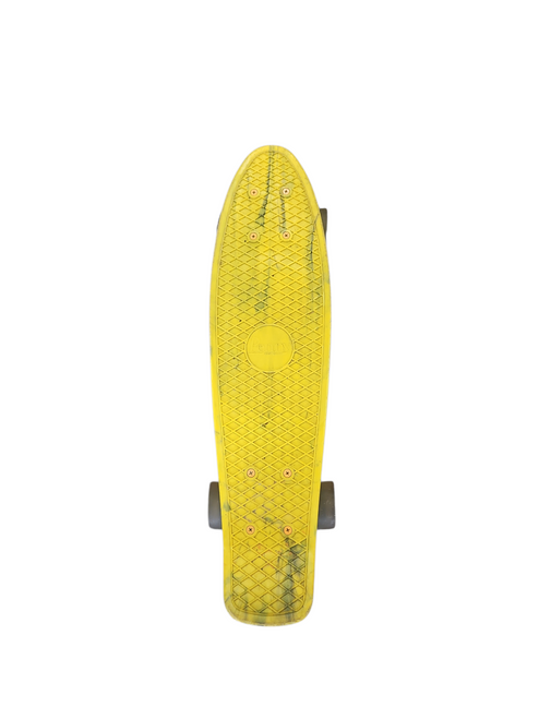 Vist Large View of Product Image Which is Used Penny 22 1/2 IN YELLOW PENNY BOARD Complete Skateboard None Regular