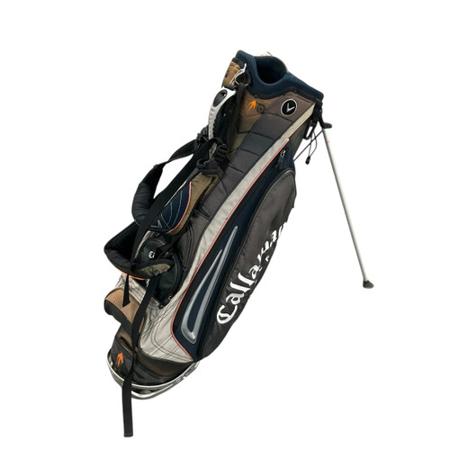 Vist Large View of Product Image Which is Used Callaway WARBIRD HOT STAND BAG Mens Stand Bag Black