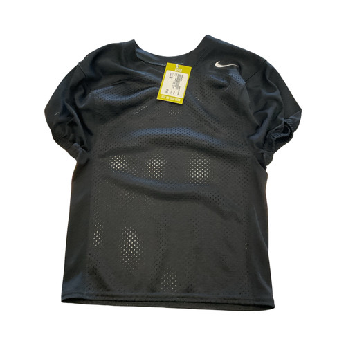 Vist Large View of Product Image Which is Nike, PRACTICE JERSEY, FB Top, Youth, Black, MD