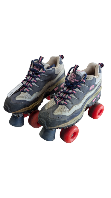 Vist Large View of Product Image Which is Used Sketchers QUAD SKATE Senior Roller Quad Skates Grey Senior 8