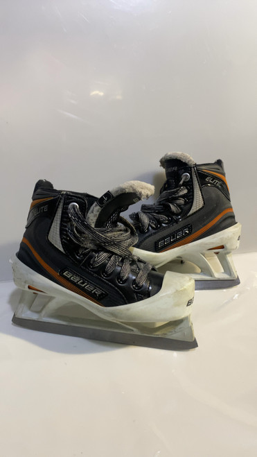 Vist Large View of Product Image Which is Used Bauer ELITE Junior Goalie Skate Junior 01