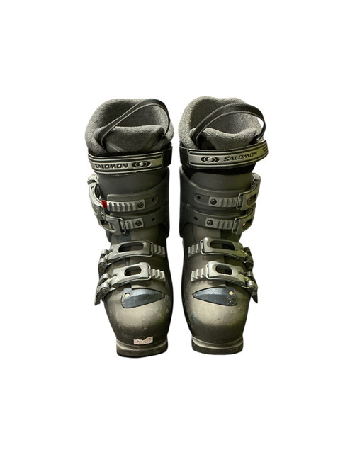 Vist Large View of Product Image Which is Used Salomon IRONY Womens DH Ski Boot Grey 245 MP - M06.5 - W07.5