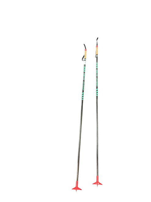 Vist Large View of Product Image Which is Used Swix SWIX LIGHT Womens XC Ski Poles Black 145 cm / 57 in