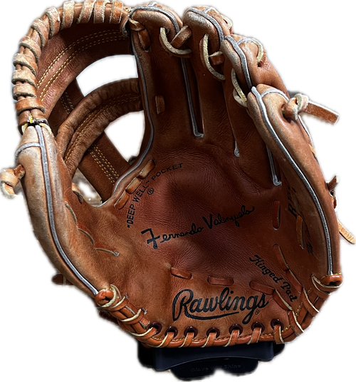 Vist Large View of Product Image Which is Used Rawlings RBG88 BB/SB Glove RH Throw Tan 10 1/2"