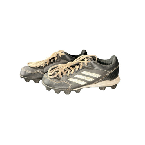 Vist Large View of Product Image Which is Used Adidas 2 ADIDAS BB CLT BB/SB Cleats Black Junior 02