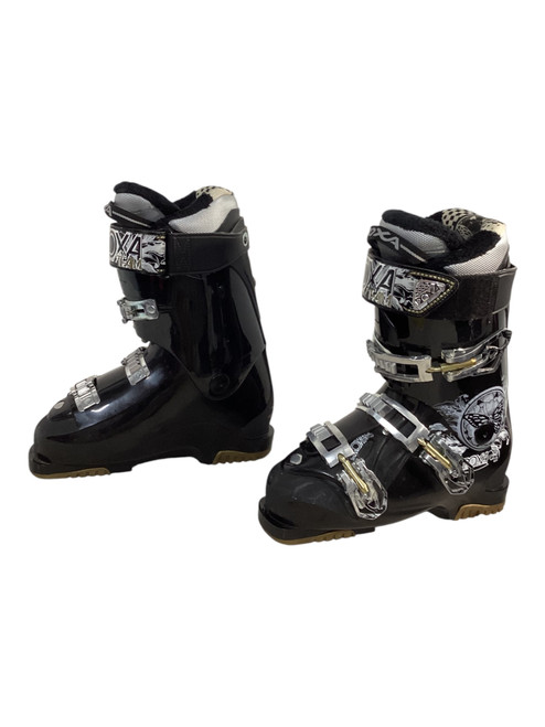 Vist Large View of Product Image Which is Used Roxa KATE 9 Womens DH Ski Boot Black 245 MP - M06.5 - W07.5