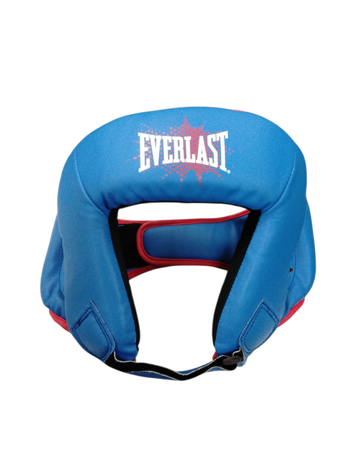Vist Large View of Product Image Which is Used Everlast PROSPECT Boxing Headgear Royal Blue