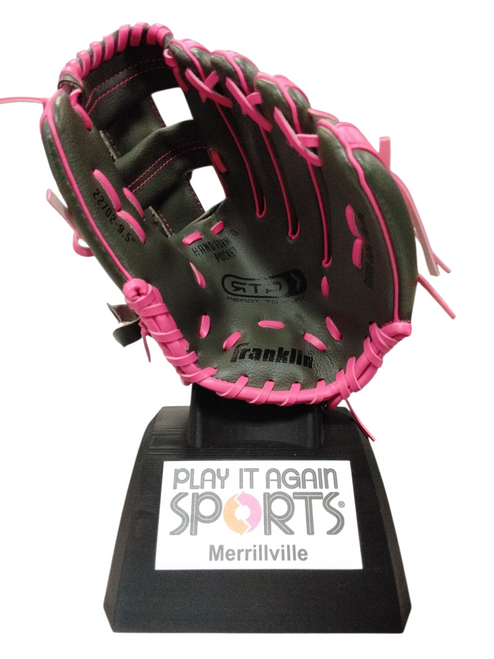 Vist Large View of Product Image Which is Used Franklin 22702-9.5 BB/SB Glove RH Throw Pink 9 1/2"