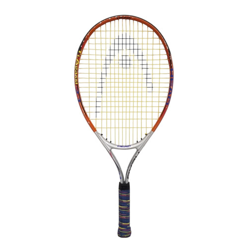 Vist Large View of Product Image Which is Used Head TI. AGASSI 23 Junior Tennis Racquet Orange 23"