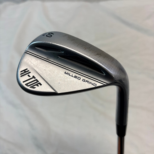 Vist Large View of Product Image Which is Used Taylormade MILLED GRIND Golf Chipper RH 60 Degree