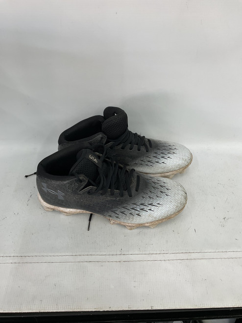 Vist Large View of Product Image Which is Used Under Armour UIA BB/SB Cleats Black Senior 11