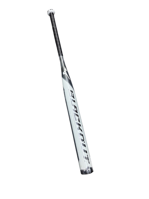 Vist Large View of Product Image Which is Used Mizuno NIW BLACKOUT BB/SB Slowpitch Bat 34"