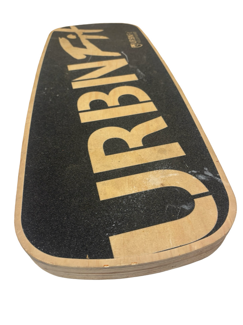 Vist Large View of Product Image Which is Used URBNFit Roller Board Balance Board 29" x 11" / 4.25" Diameter Roller