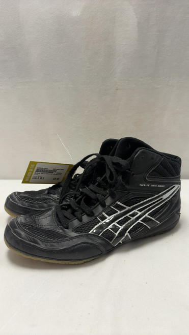 Vist Large View of Product Image Which is Used Asics Wrestling Shoes Black Senior 10.5