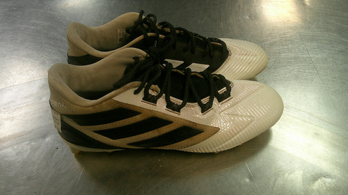 Vist Large View of Product Image Which is Used Adidas FREAK MD Adult FB Cleats White Senior 10