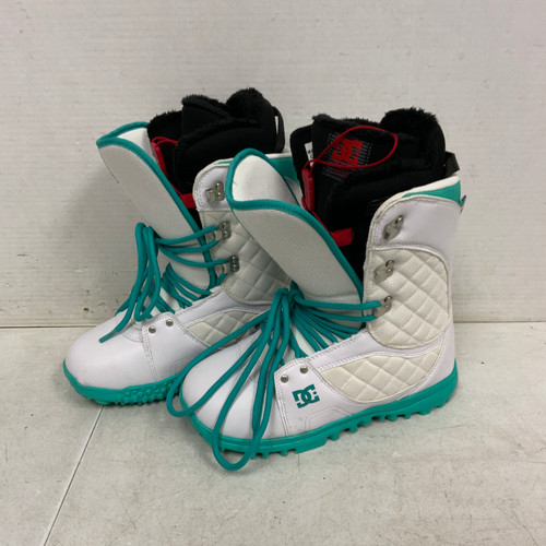 Vist Large View of Product Image Which is Used DC Shoes KARMA 2017 Womens Snowboard Boots White Senior 7
