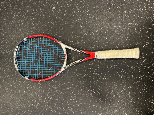 Vist Large View of Product Image Which is Used Wilson STEAM 995 Adult Tennis Racquet Red Unknown