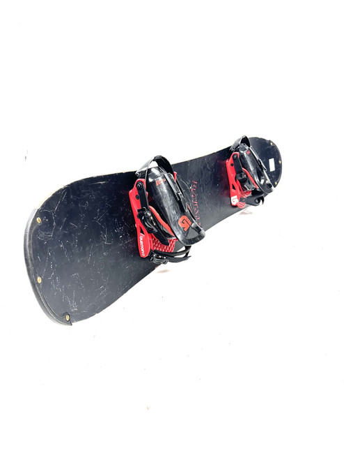 Vist Large View of Product Image Which is Used Rossignol HELLRAISER W MD BURTON BINDINGS Mens Board/Bindings Black 142 cm