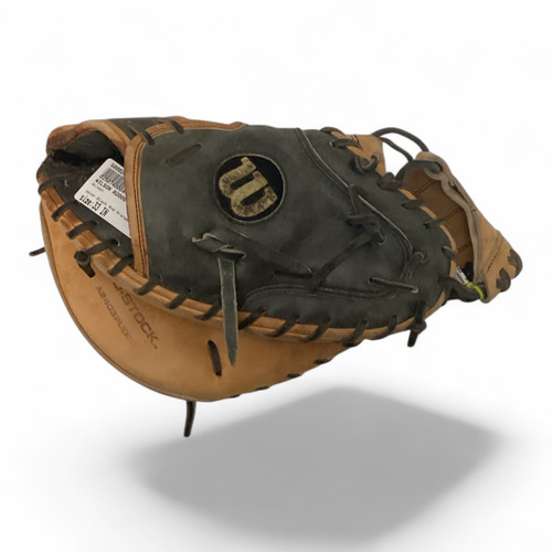 Vist Large View of Product Image Which is  Wilson A2000 BB/SB Catchers RH Throw Black And Orange 33"