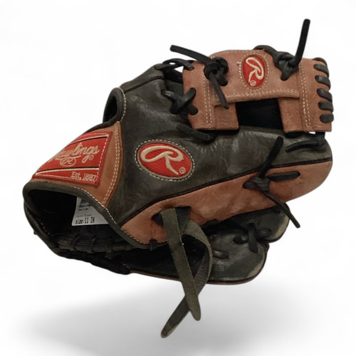 Vist Large View of Product Image Which is Rawlings GG1102G BB/SB Glove RH Throw Black 11"