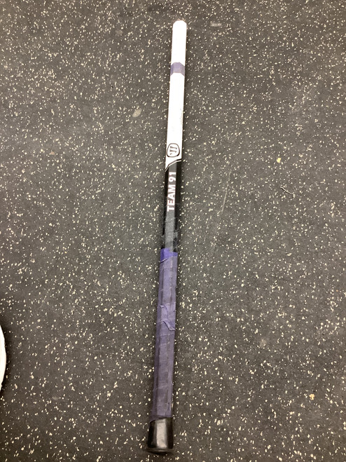 Vist Large View of Product Image Which is Used Warrior TEAM 91 Mens Atk/Mid LAX Shaft Black And White