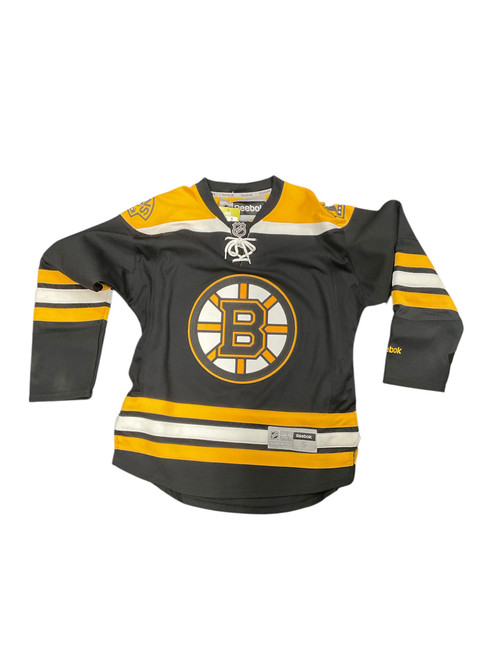 Vist Large View of Product Image Which is Used Boston Bruins Reebok Hockey Practice Jersey Black SM