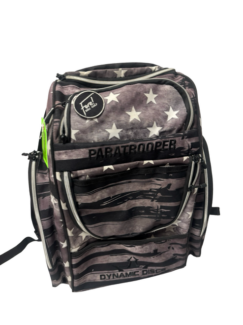 Vist Large View of Product Image Which is Used Dynamic Discs PARATROOPER Disc Golf Backpack Grey