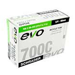 Vist Large View of Product Image Which is New EVO. Inner tube. Schrader 48mm. 700x18-25C