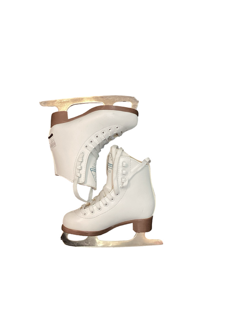 Vist Large View of Product Image Which is Used Jackson GLACIER 120 Girls Figure Skate White Junior 06