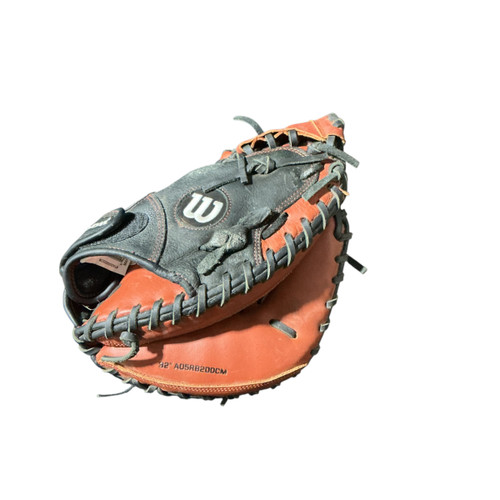 Vist Large View of Product Image Which is Used Wilson A550 BB/SB Catchers RH Throw Red 32"