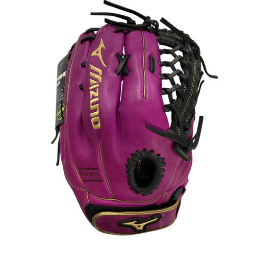 Vist Large View of Product Image Which is New Mizuno MVP PRIME FP 12.5" PURPLE RHT Glove
