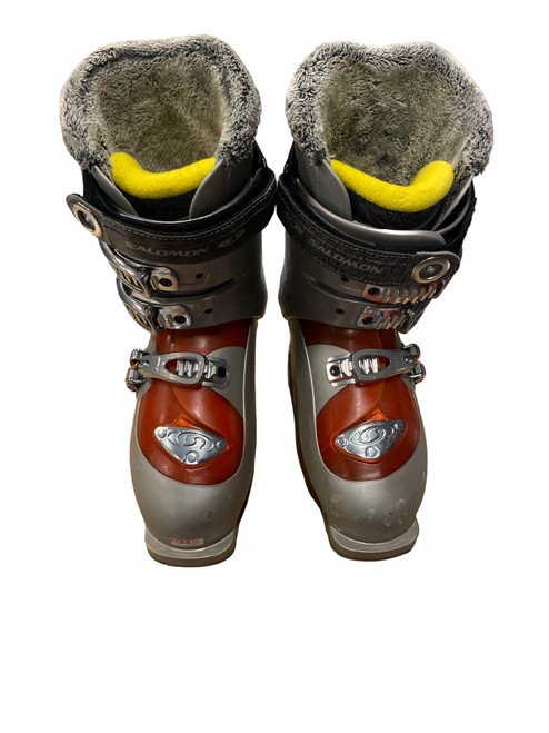 Vist Large View of Product Image Which is Used Salomon SIAM Womens DH Ski Boot Grey 245 MP - M06.5 - W07.5