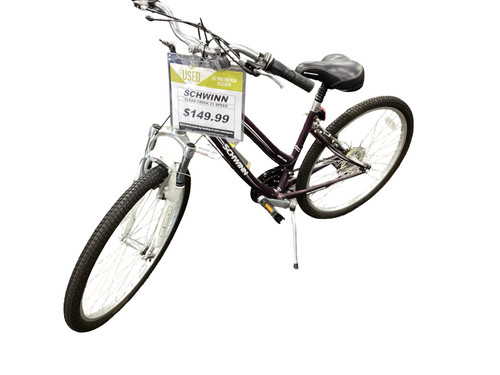 Vist Large View of Product Image Which is Used Schwinn CLEAR CREEK Mountain Bike Mens Maroon 43-47cm - 17-18" - MD Frame