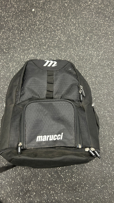 Vist Large View of Product Image Which is Used Marucci BACK PACK BB/SB Player Backpack Black