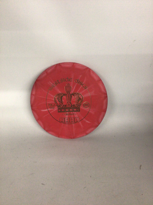 Vist Large View of Product Image Which is Used Westside CROWN Disc Golf Putter Red