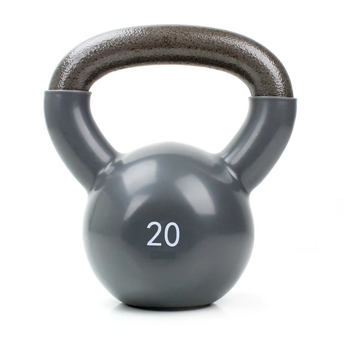 Vist Large View of Product Image Which is New Vinyl/Neoprene Dipped Kettlebell 20lbs
