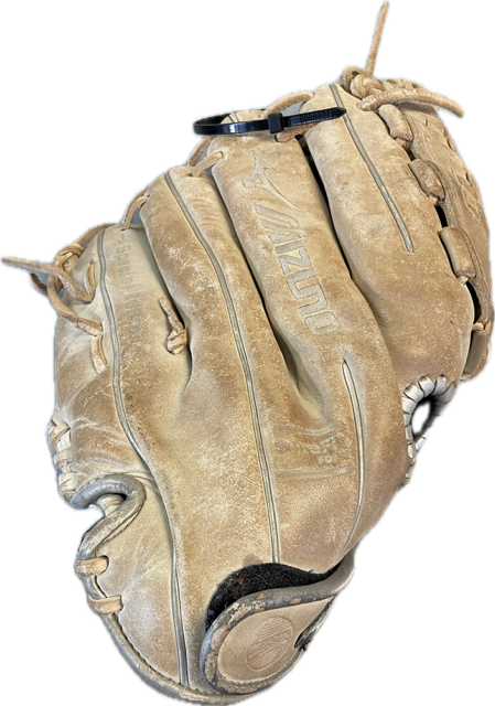 Vist Large View of Product Image Which is Used Mizuno MVP PRIME BB/SB Glove RH Throw Brown 12"