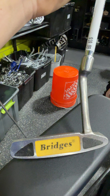 Vist Large View of Product Image Which is Used BRIDGES Mens Putter RH