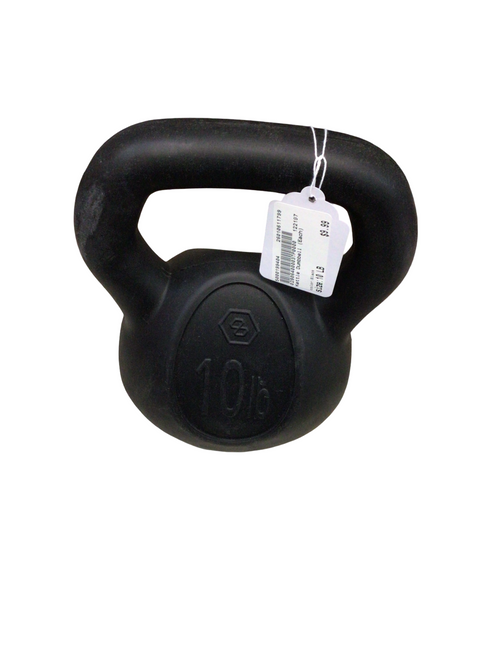 Vist Large View of Product Image Which is Used Kettle Dumbbell (Each) Black 10 lb