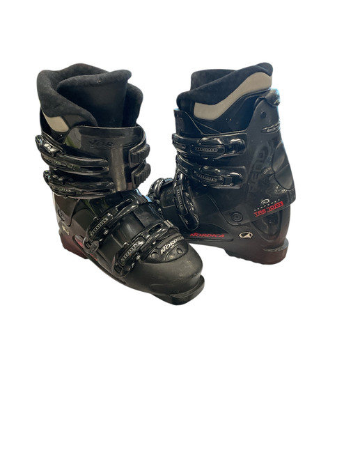 Vist Large View of Product Image Which is Used Nordica TREND 01 Womens DH Ski Boot Black 260 MP - M08 - W09