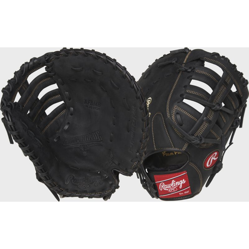 Vist Large View of Product Image Which is Rawlings Renegade 12.5-inch Left Hand Throw 1st Base Glove, Black