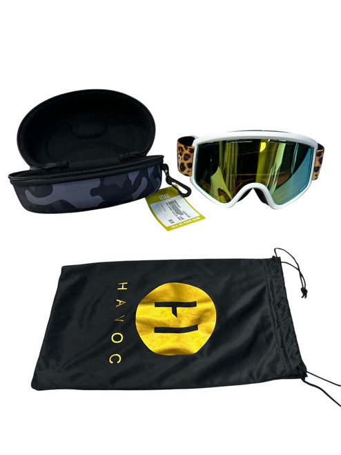 Vist Large View of Product Image Which is Used Snow Goggles Adult Brown