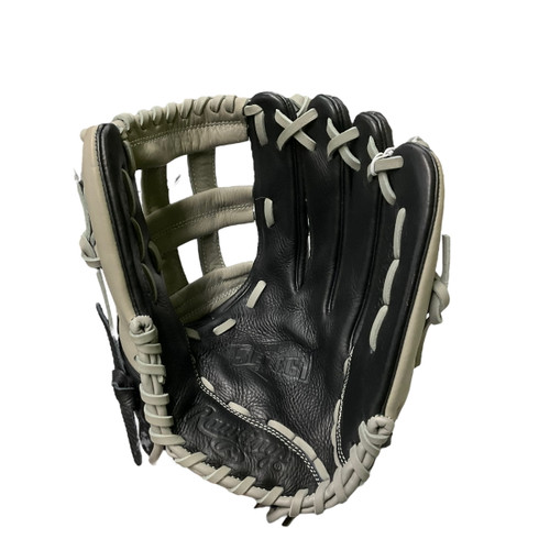 Vist Large View of Product Image Which is Used Rawlings WRS125HBGG BB/SB Glove RH Throw Black 12 1/2"