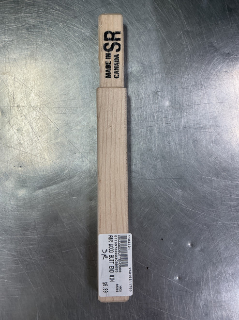 Vist Large View of Product Image Which is New A&R WOOD BUTT END 8IN