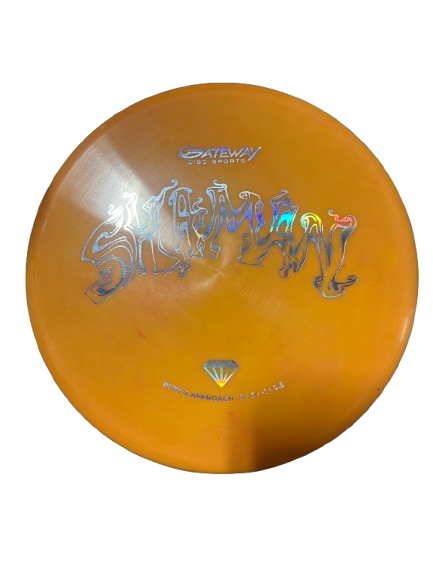 Vist Large View of Product Image Which is Used Gateway GATEWAY SHAMAN Disc Golf Putter Orange