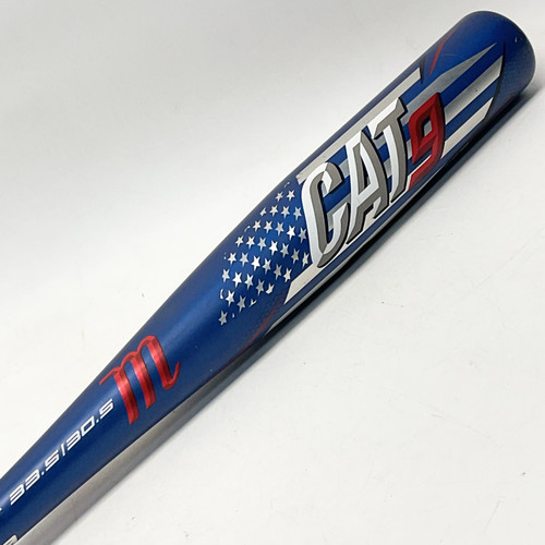 Vist Large View of Product Image Which is Used Marucci CAT 9 PASTTIME BB/SB High School -3 Bat 33 1/2"