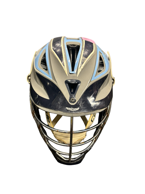 Vist Large View of Product Image Which is Used Cascade R Lacrosse Helmet Royal Blue LG